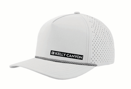 Kelly Canyon Black and White Golf Hat